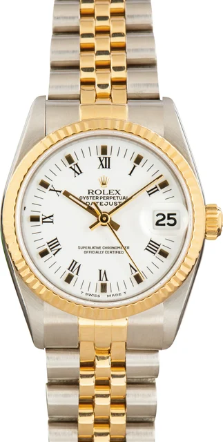 Rolex Datejust Midsize Watch 68273 kol saati