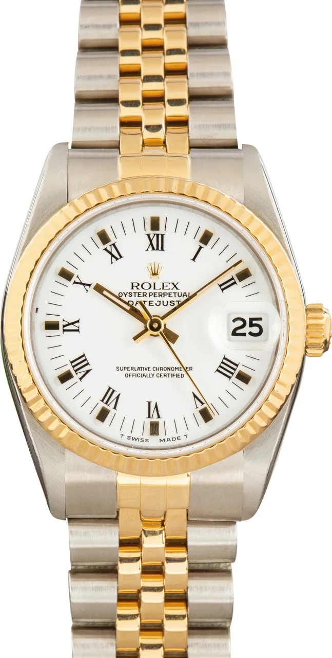 Rolex Datejust Midsize Watch 68273 31 mm kol saati