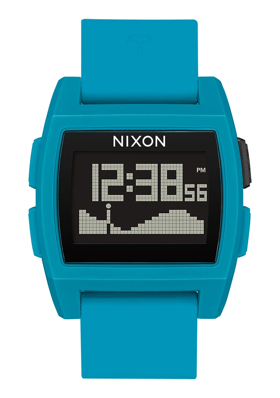 Nixon US Base Tide - Blue Resin A1104-2556-00 kol saati