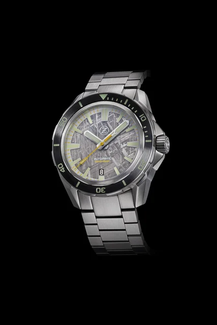 Zelos Swordfish 300m Diver ETA 2892 Meteorite kol saati