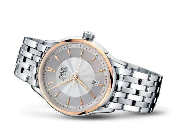 Oris Artelier Date 01 733 7591 6351-07 8 21 73 kol saati