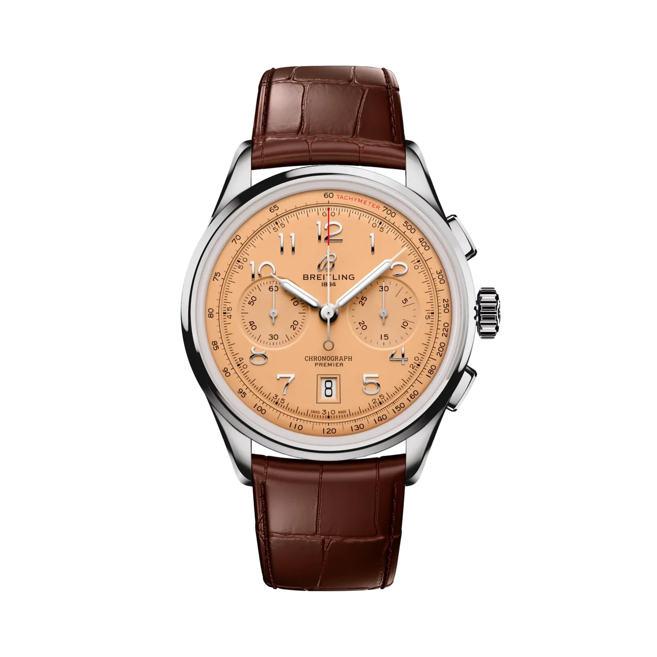 Breitling Premier B01 Chronograph 42 AB0145331K1P2 42 mm kol saati