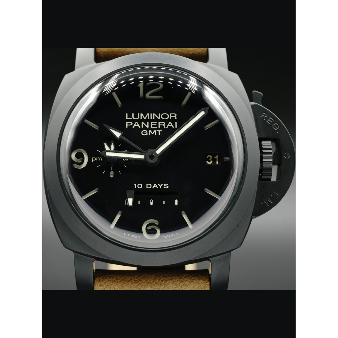 Panerai Luminor GMT 10 Days PAM00335 210000021118 kol saati