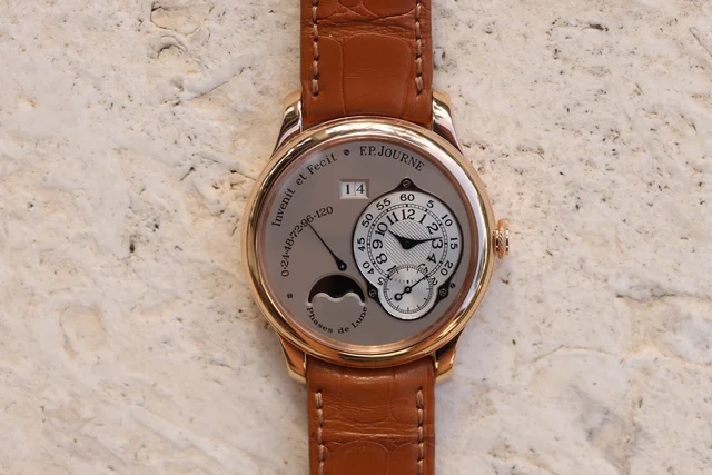 F.P. Journe Octa Lune ref. L “Rose Gold, Grey Dial, 40mm” kol saati