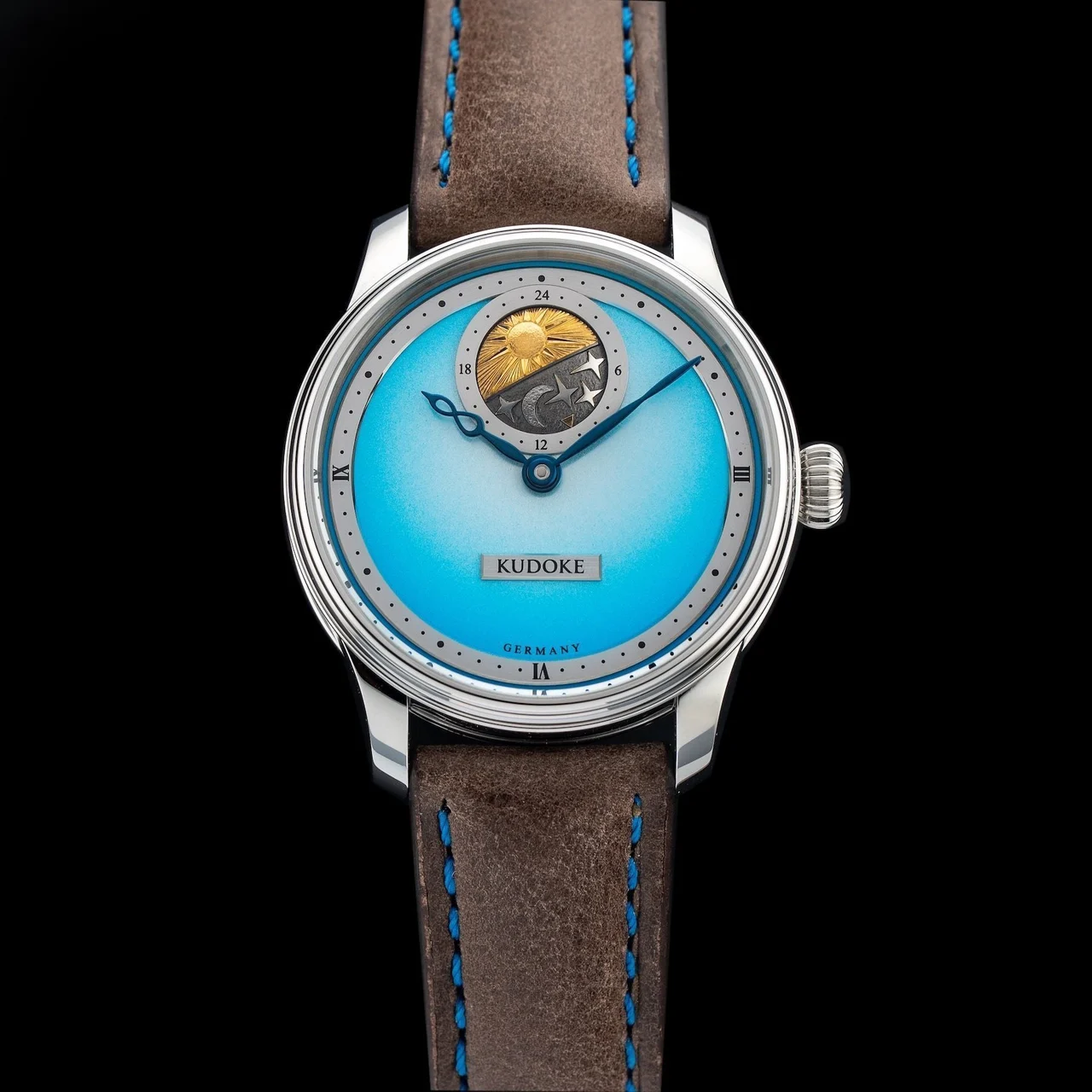 Kudoke Bluebird 210009N32800 39 mm kol saati