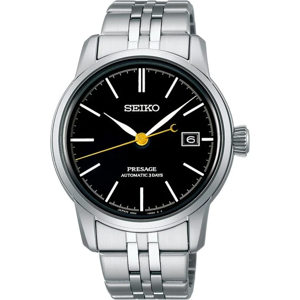 Seiko Presage Deep Black Urushi Lacquer Dial SPB405 kol saati
