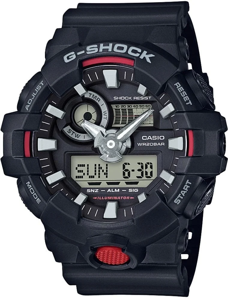 Casio G-shock GA-700-1ADR 53.4 mm kol saati