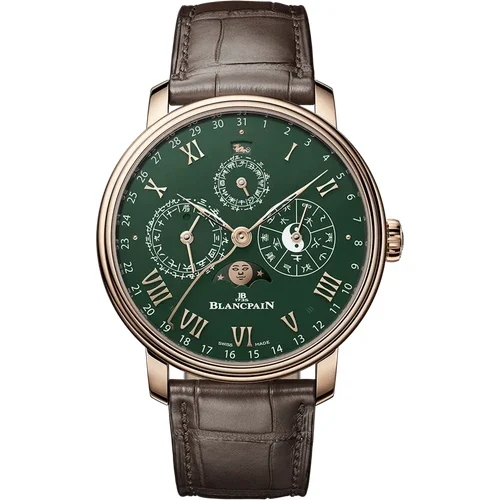 Blancpain Villeret Calendrier Chinois Traditionnel 0888 3632C 55B 45.2 mm kol saati