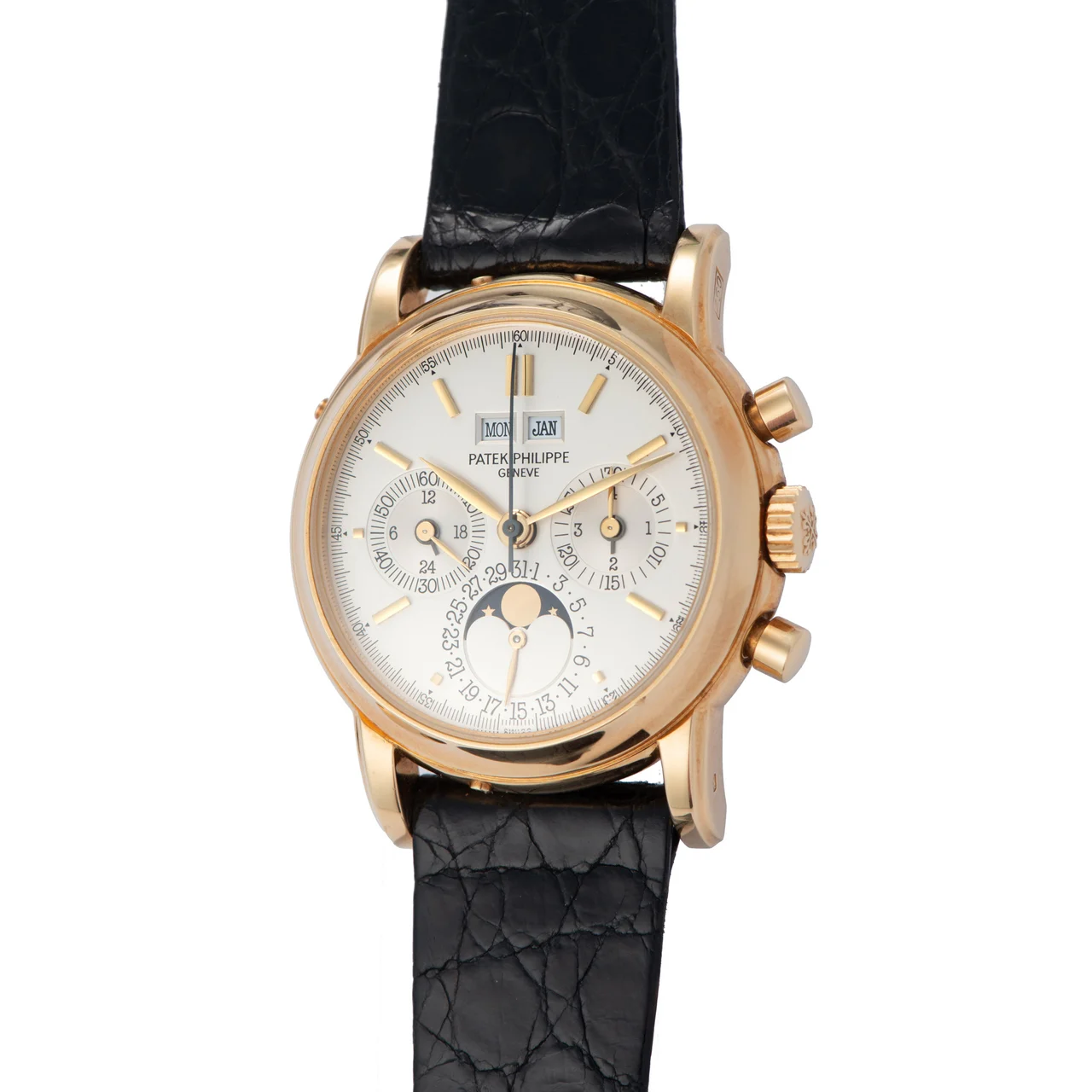 Patek Philippe PATEK PHILIPPE REF. 3971/EJ, PERPETUAL CALENDAR CHRONOGRAPH GRAND COMPLICATIONS, 18K YELLOW GOLD kol saati