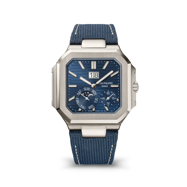 Patek Philippe Cubitus Blue Dial Blue Fabric Strap Patek Philippe 5822P-001 Cubitus Blue D