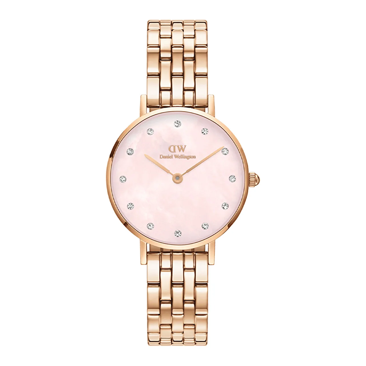 DANIEL WELLINGTON Petite Lumine 5-Link Melrose DW00600617 28 mm kol saati