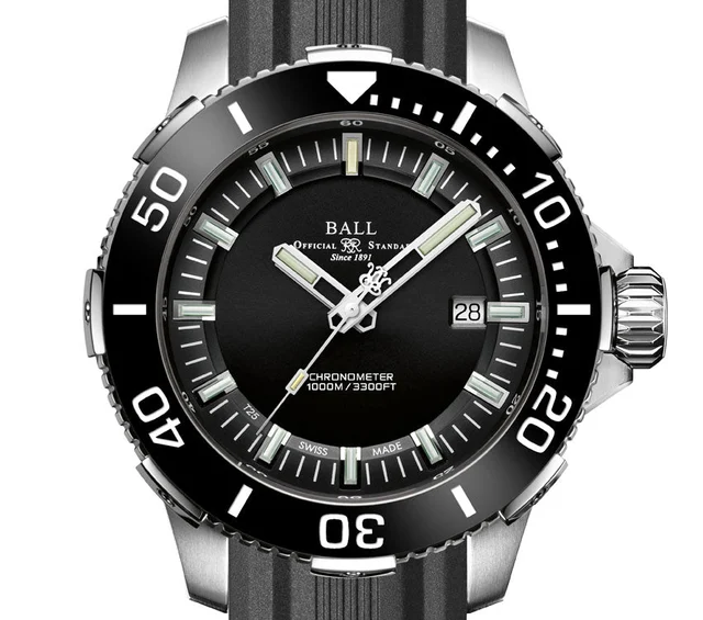Ball Engineer Hydrocarbon DeepQUEST DM3002A-P3CJ-BK kol saati