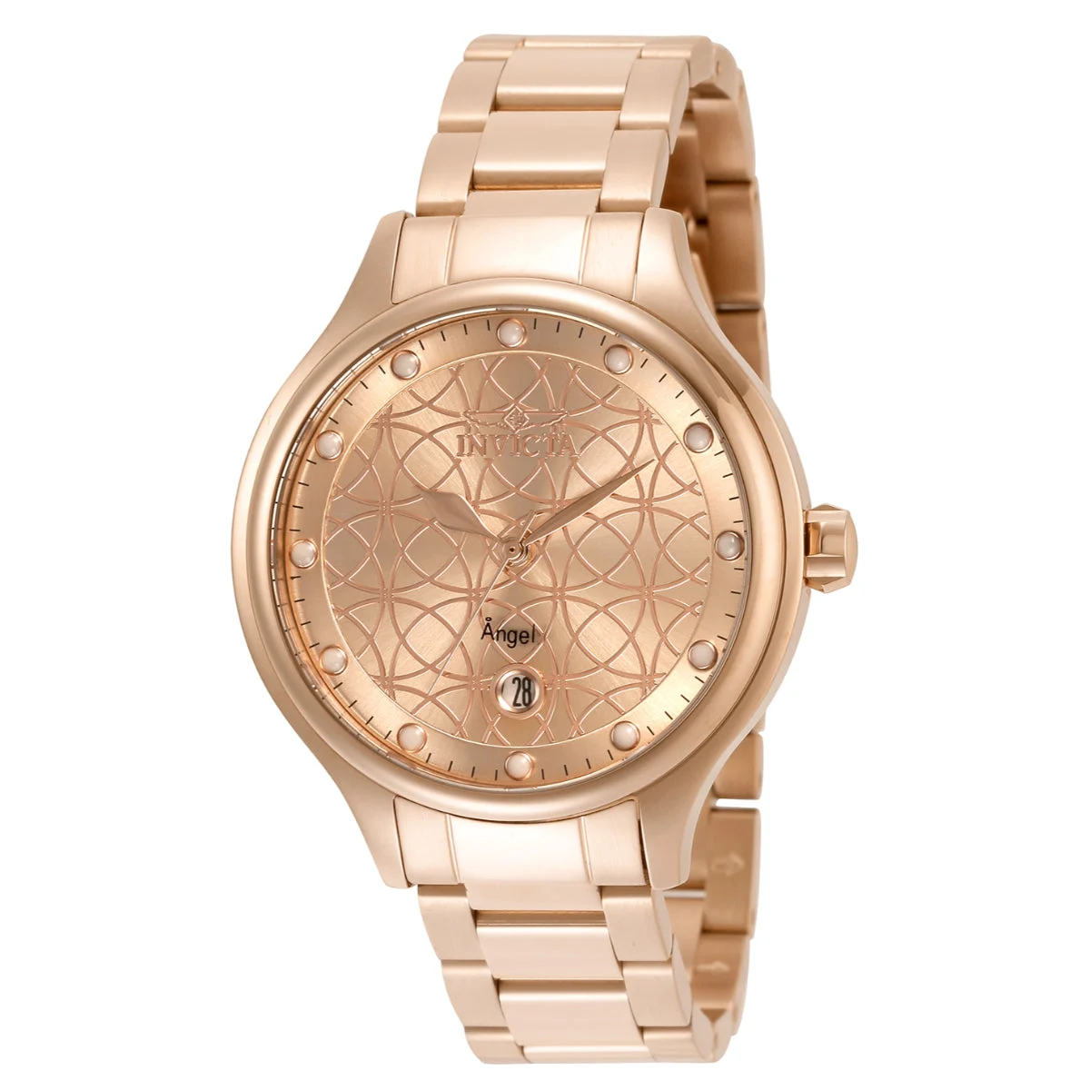 Invicta Angel Watch - 38mm, Rose Gold (35826) 38 mm kol saati
