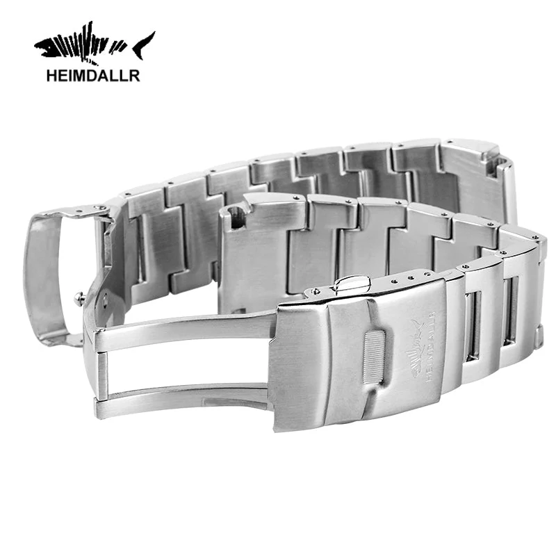 Heimdallr Monster Solid Stainless Steel Watch Band 海米德-鬼牙钢带-95 ★★仅钢带★★ kol saati