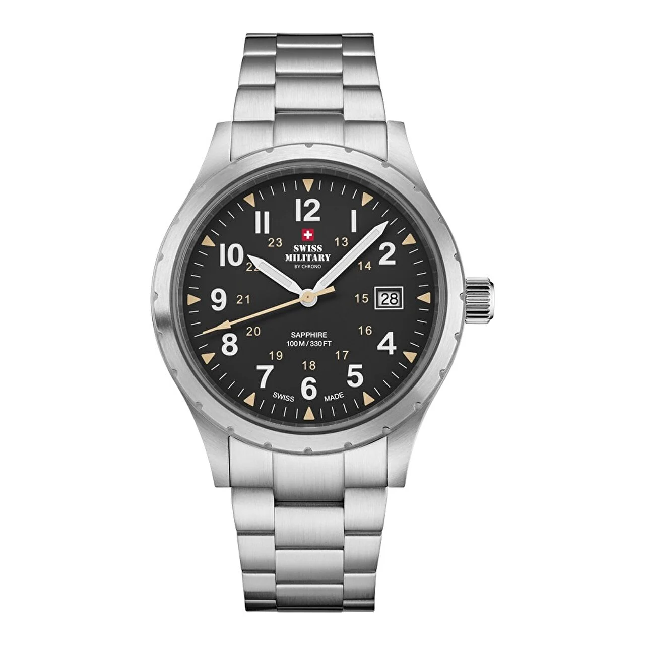 SWISS MILITARY BY CHRONO SM34108.01 40 mm kol saati