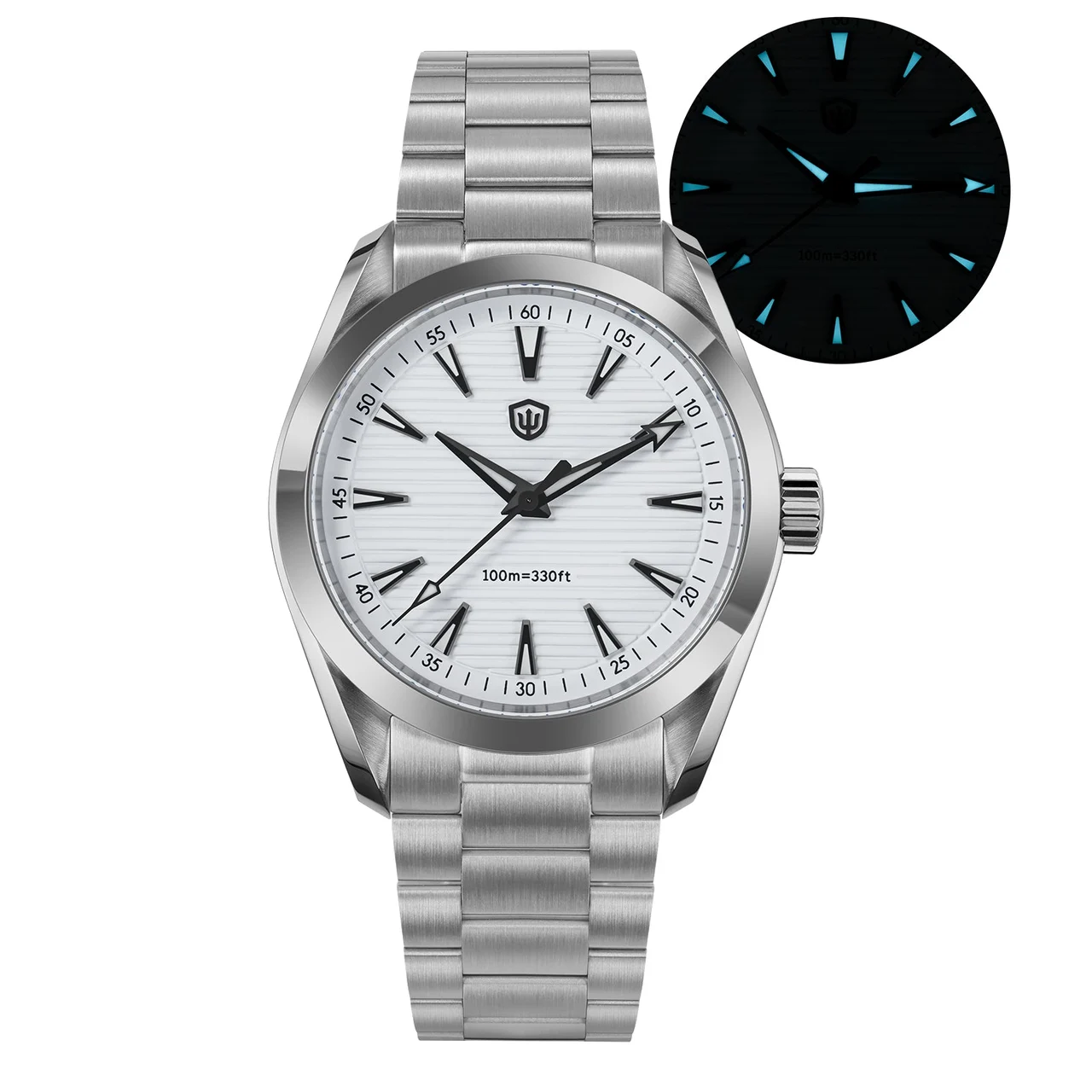 Watchdives Quartz Dress Watch watchdives-wd0006-38mm-vh31-men-watch 38 mm kol saati