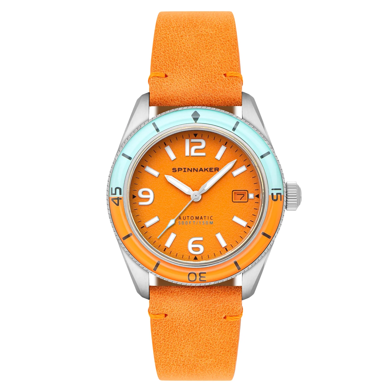 Fleuss Automatic Exuberant Orange SP-5055-0F kol saati