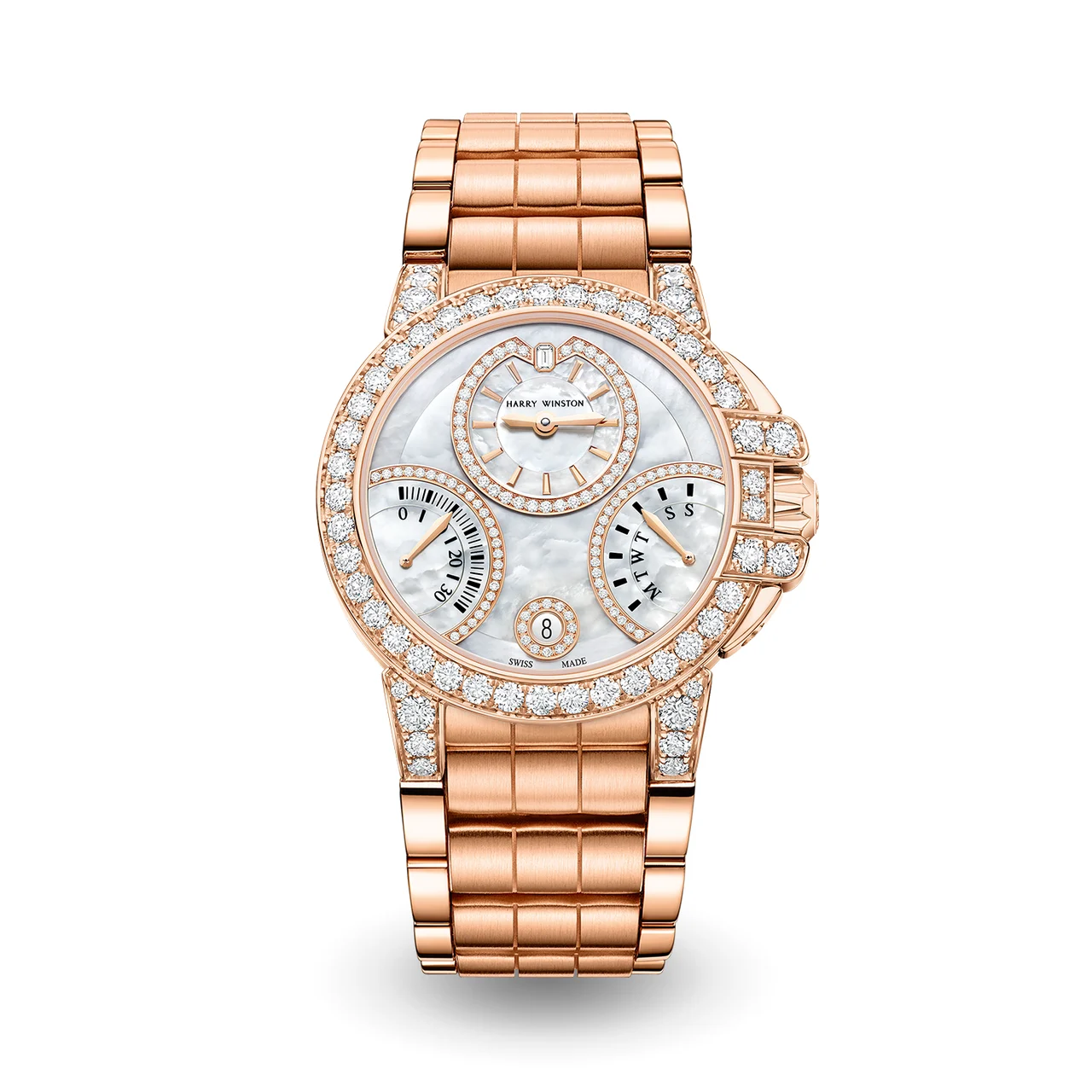 Harry Winston Ocean OCEABI36RR037 36 mm kol saati