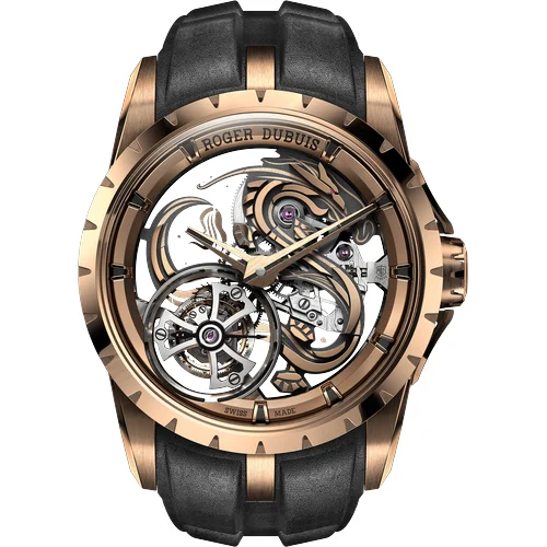 Roger Dubuis Monotourbillon Dragon Pink Gold 42 mm RDDBEX1111 kol saati