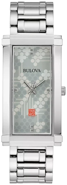 Bulova Frank Lloyd Wright Pattern #106 96L286 kol saati