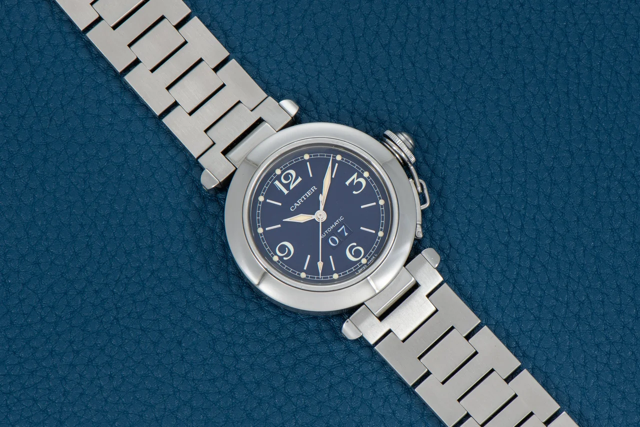 Cartier Pasha 40950147 35 mm kol saati