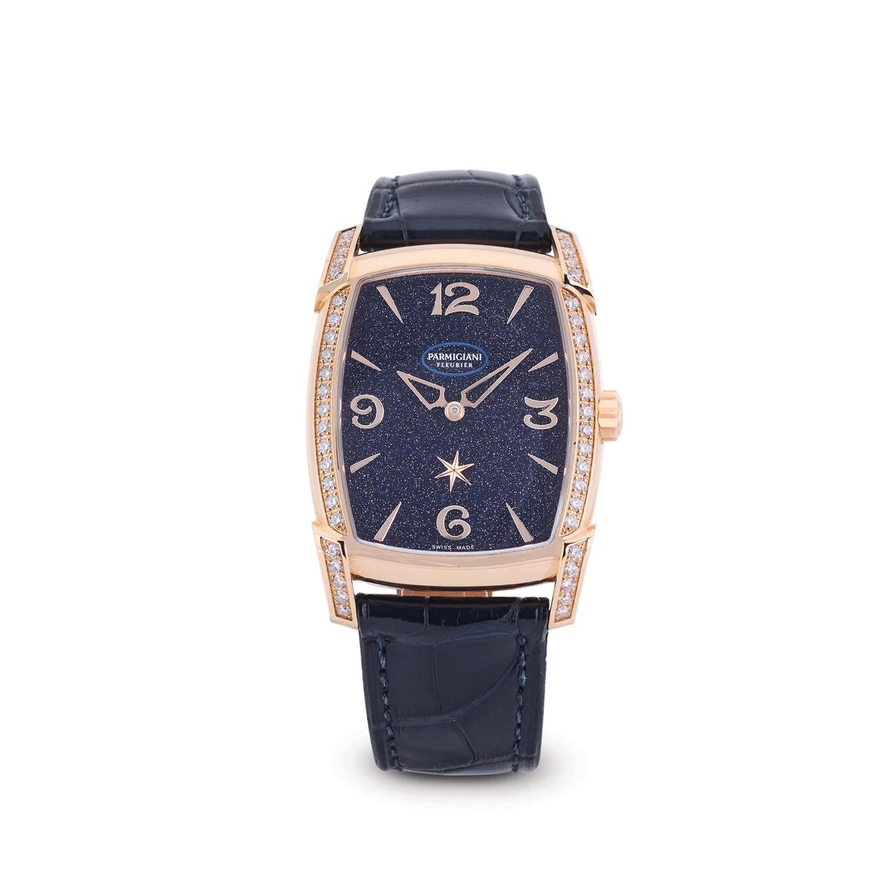 Parmigiani PARMIGIANI, REF. PFC125-1022500-HA3121, KALPARISMA NOVA, DIAMOND-SET BEZEL AND LUGS, 18K PINK GOLD kol saati