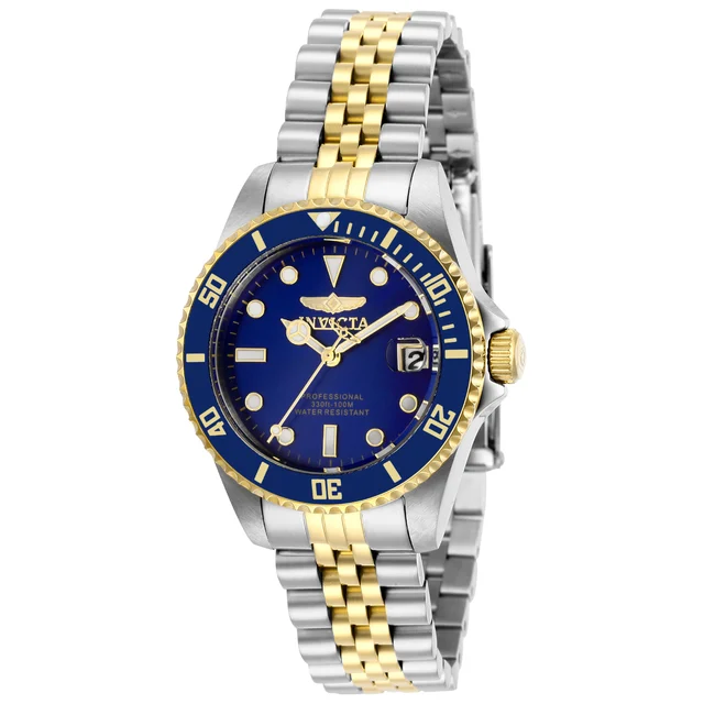 Invicta Pro Diver Watch - 34mm, Steel, Gold (ZG-29188) kol saati