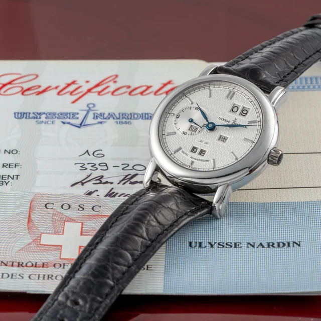 Ulysse Nardin ULYSSE NARDIN, REF. 339-20, LUDWIG PERPETUAL CALENDAR, 150TH ANNIVERSARY, PL