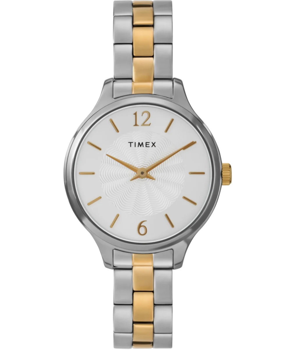 Timex Peyton 32mm Stainless Steel Bracelet Watch TW2W98100 32 mm kol saati