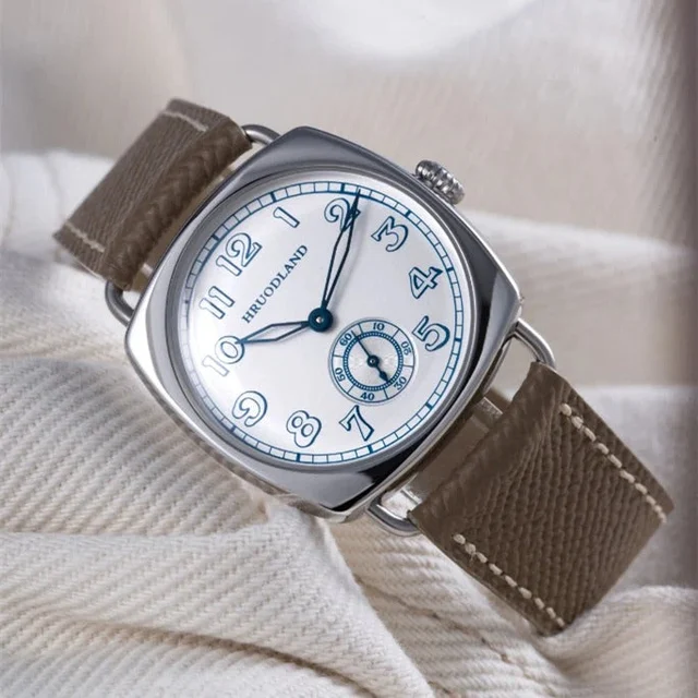 Cronos Watch Store Hruodland ST1701S quare Mechanical Watch F028 hruodland-st1701s-quare-m