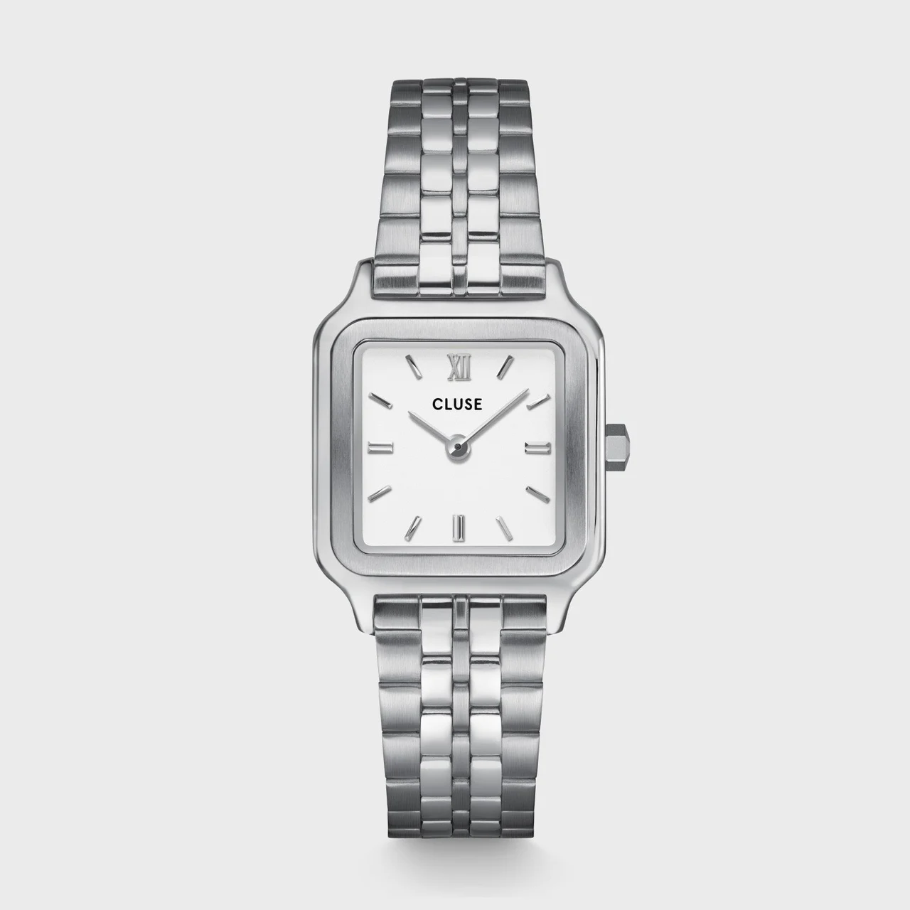 CLUSE Gracieuse Petite Watch Steel, White, Silver Colour CW11817 kol saati