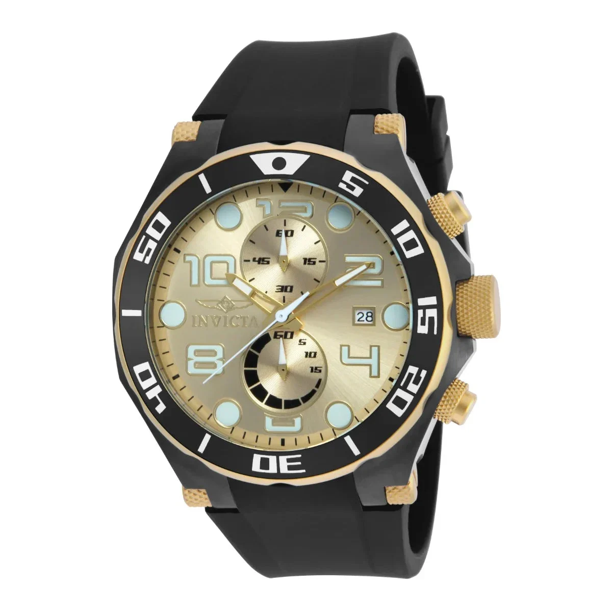 Invicta Pro Diver Watch - 50mm, Black (17815) 50 mm kol saati