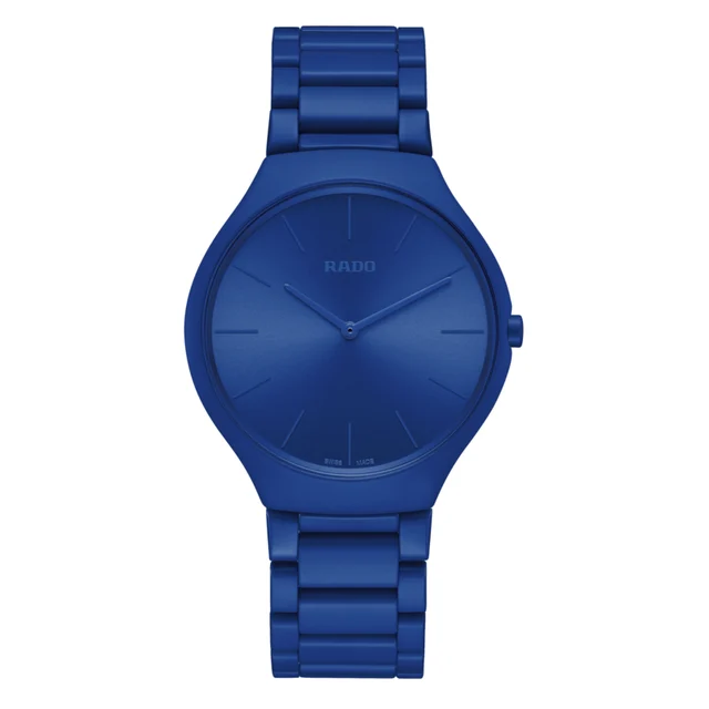 Rado True Thinline Les Couleurs™ Le Corbusier Spectacular ultramarine 4320K R27092622 kol 