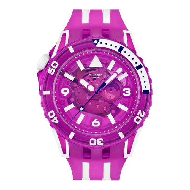 Swatch Scubaqua Flower Hat SSCU09P100 kol saati