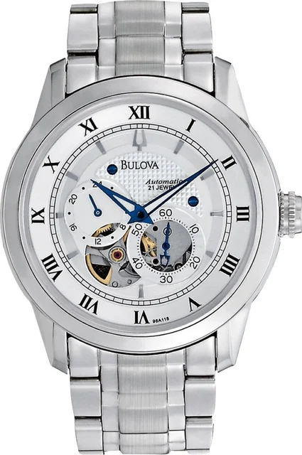 Bulova Self-Winding Mechanicals Bva-Series 120 96A118 kol saati