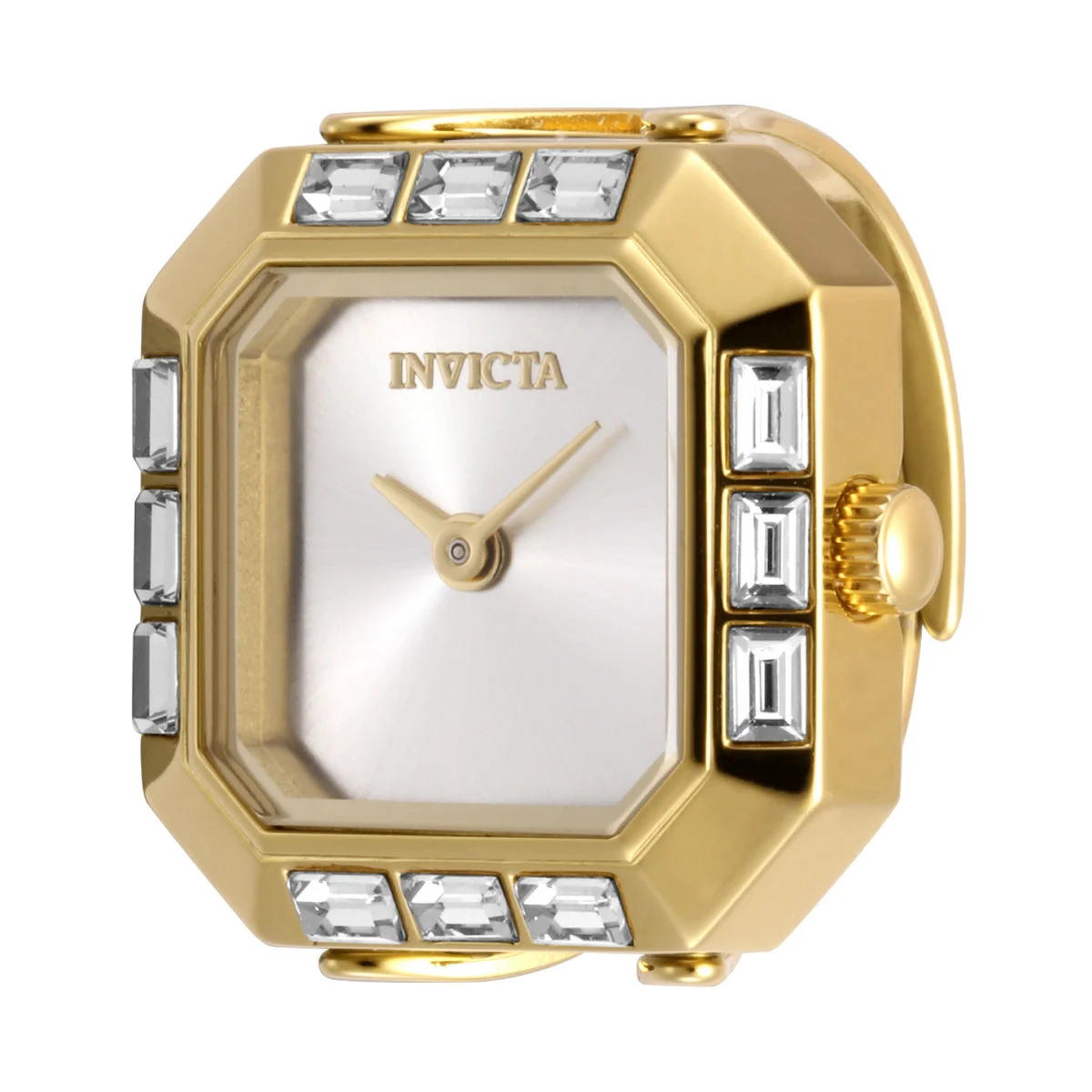 Invicta Mini Angel Ring Watch - 21.5mm. Gold (49587) kol saati