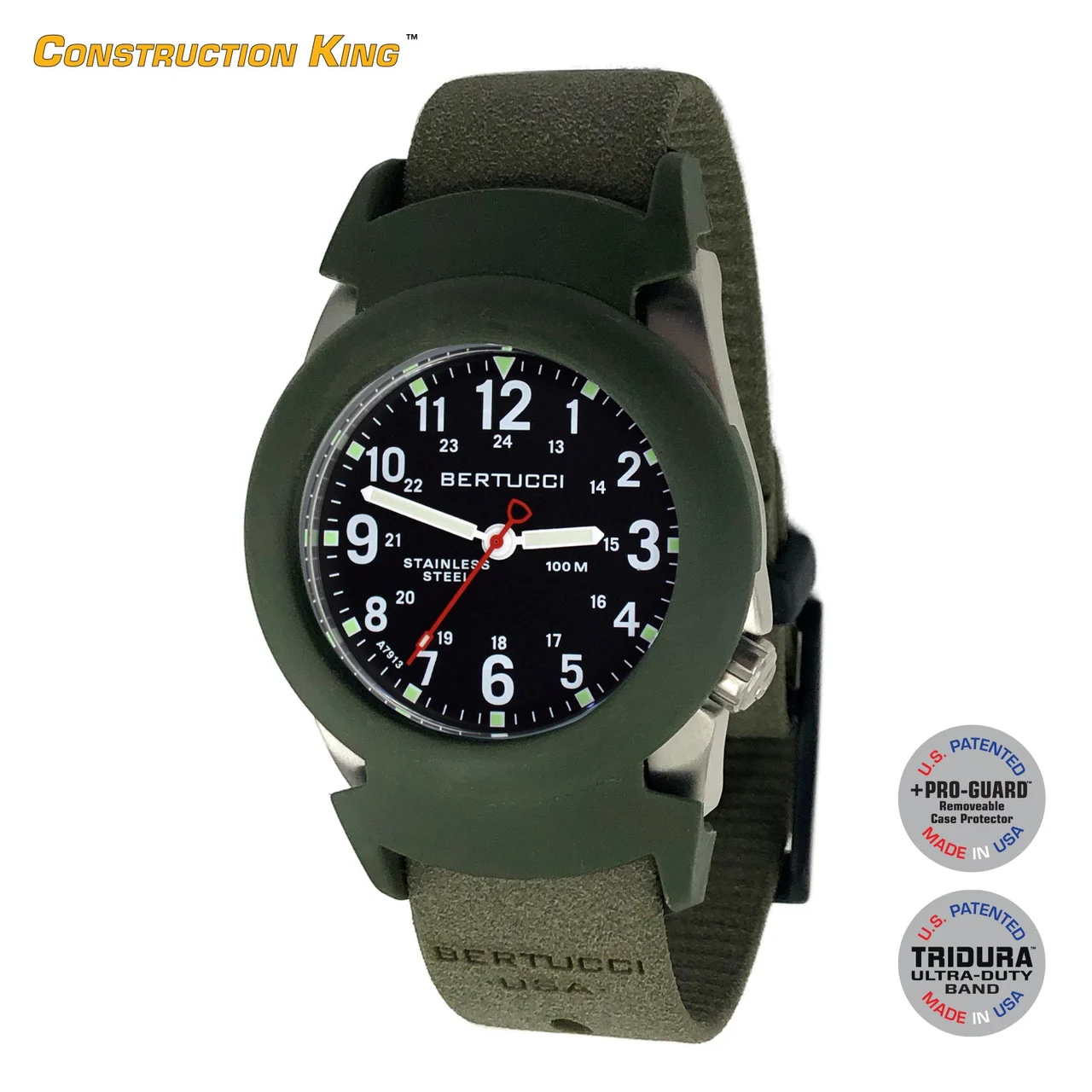 Bertucci Construction King 11115 40 mm kol saati