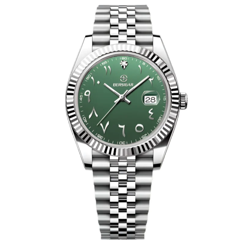 Bersigar Watches Luxaura BG1645GRarabic 42 mm kol saati