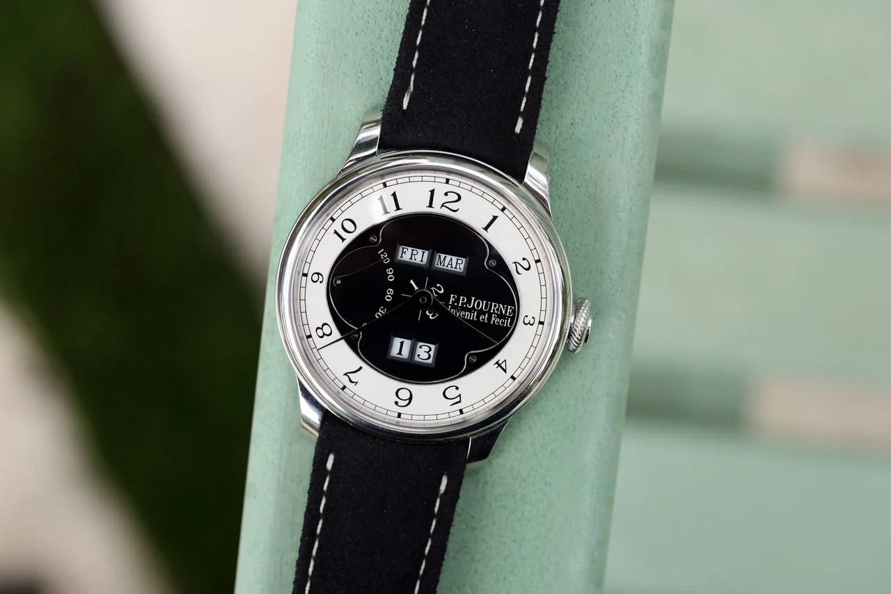 F.P. Journe Octa Perpetual Calendar ref. QP “Black Label” 40 mm kol saati