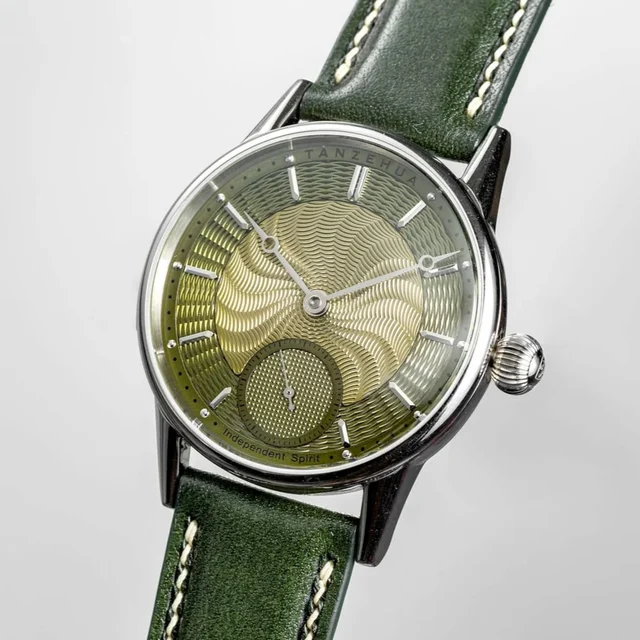 Tan Zehua Rainbow 603 Gilloché Green TZH-NO1-GILLOCHE-GREEN kol saati