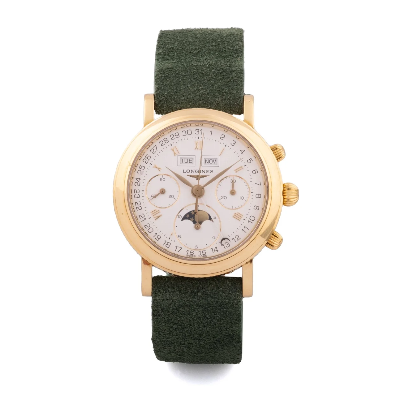 Longines LONGINES, REF. L4. 665.6, ERNEST FRANCILLON 1867, 18K YELLOW GOLD kol saati