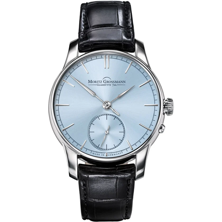 Moritz Grossmann Primavera White Gold Ice Blue MG-000976 kol saati