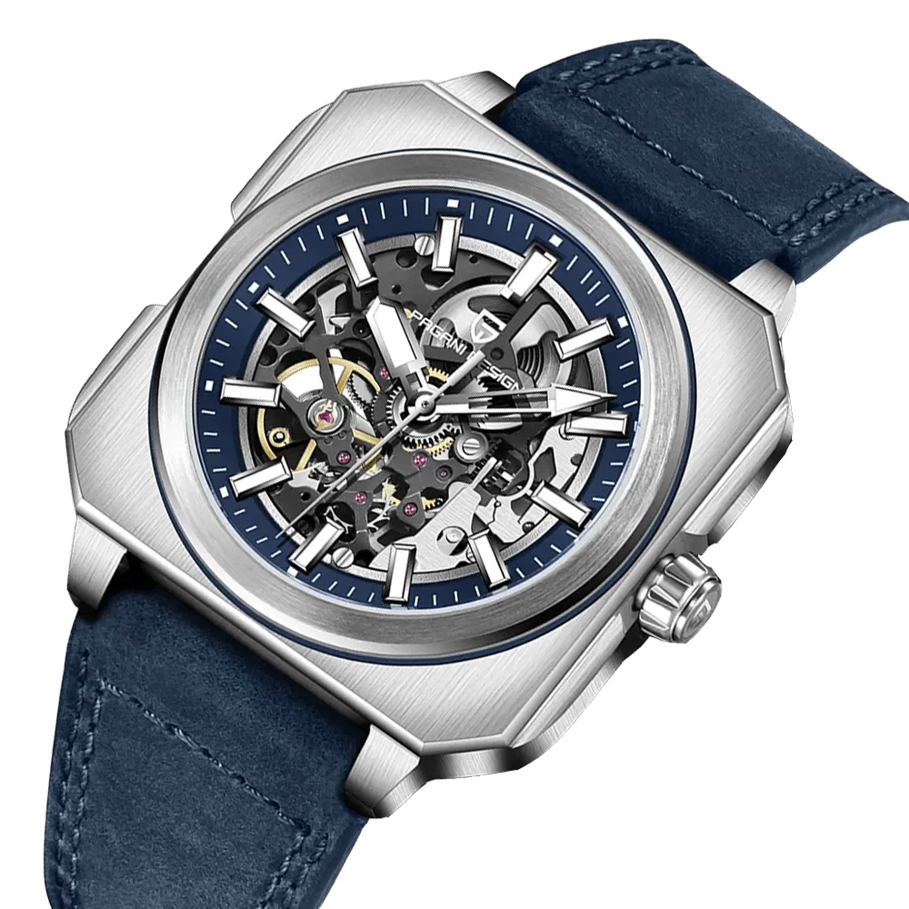 Pagani Design 14:200005100#Blue 42 mm kol saati
