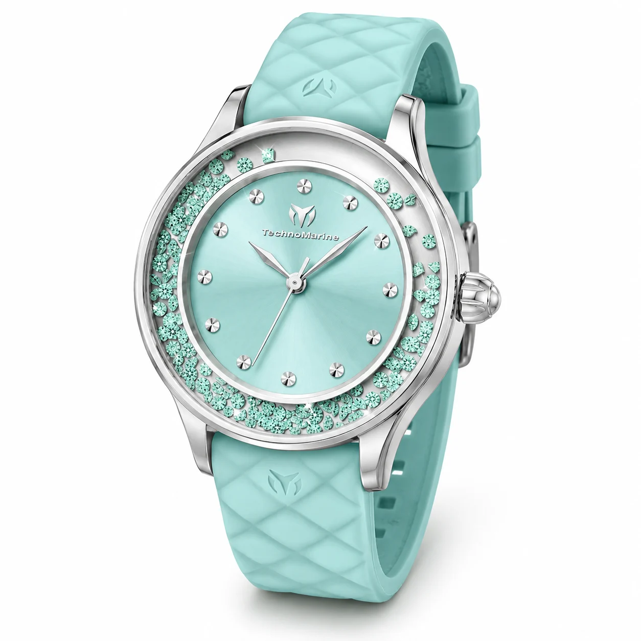 Technomarine Brillantezza Del Mare Watch - 34mm, Turquoise (TM-9026002) 34 mm kol saati