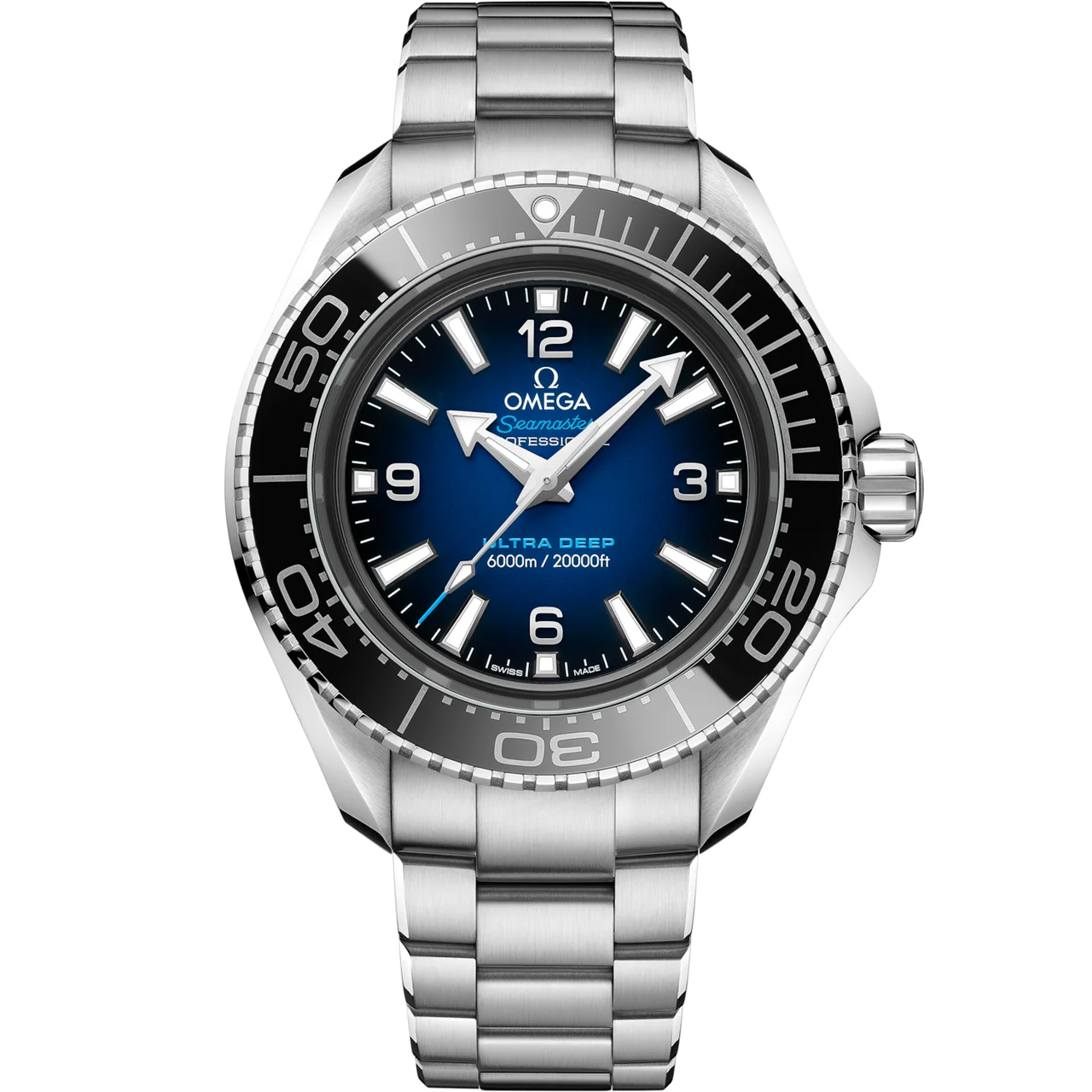 OMEGA Seamaster Planet Ocean 6000M (Ultra Deep) 215.30.46.21.03.001 45.5 mm kol saati