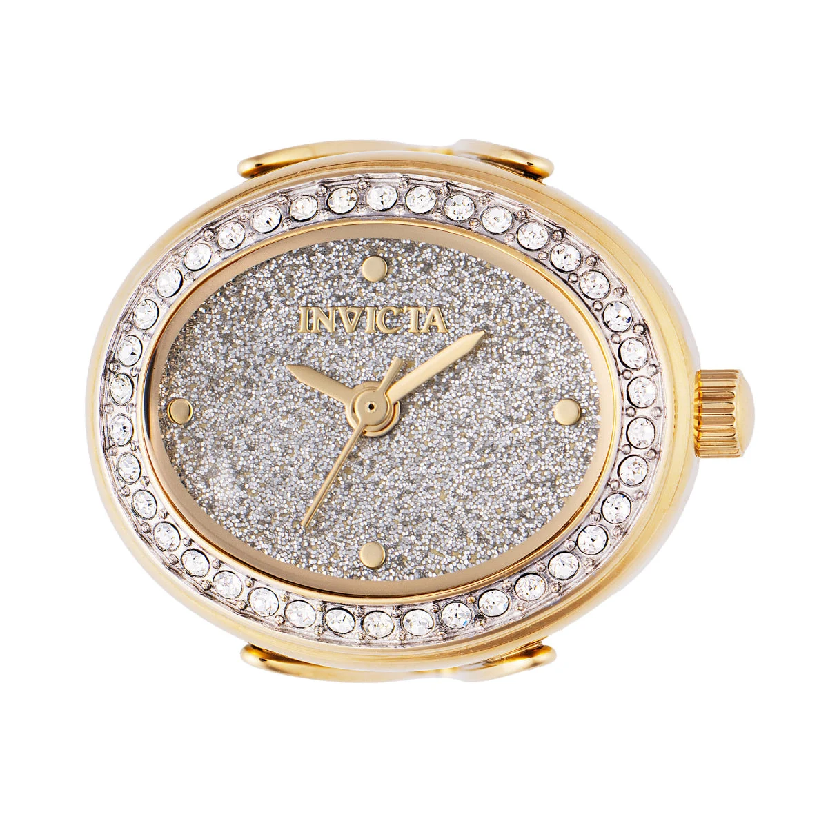 Invicta Mini Angel Ring Watch - 24mm. Gold (49599) kol saati