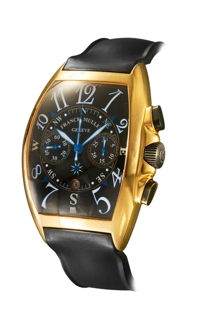 Franck Muller Ref. 9080-CC-AT, self-winding, chronograph, minute recorder, date, black dia