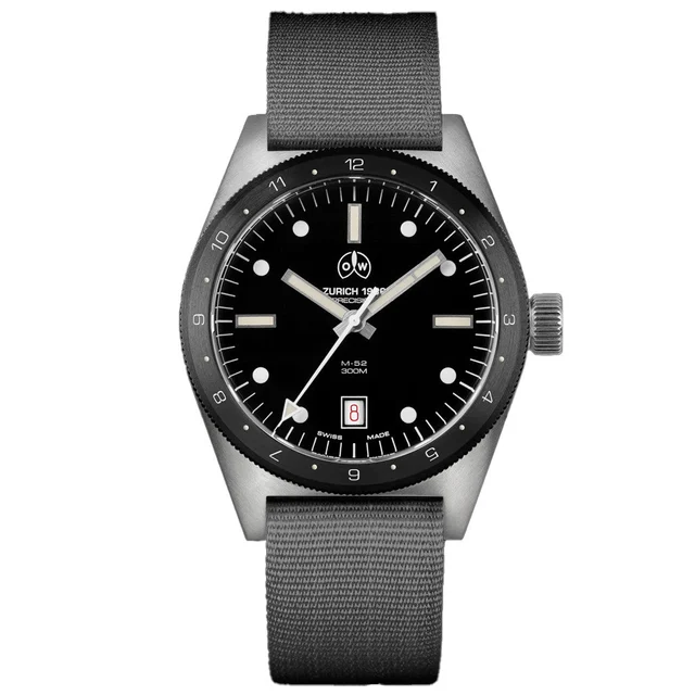 Ollech & Wajs Swiss Automatic M-52 All Units Military Field Watch #OW-M-52AU kol saati
