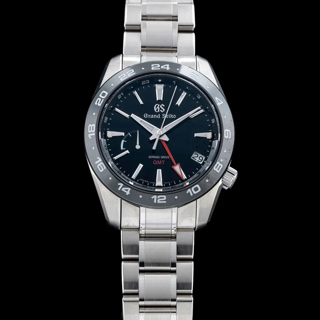 Grand Seiko Sport GMT Spring Drive Black Dial 210009N31725 kol saati