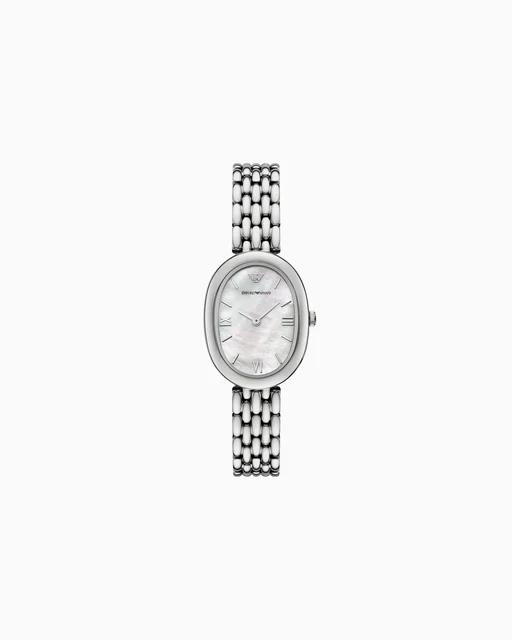 Emporio Armani Two-Hand Stainless Steel Watch AR11706 kol saati